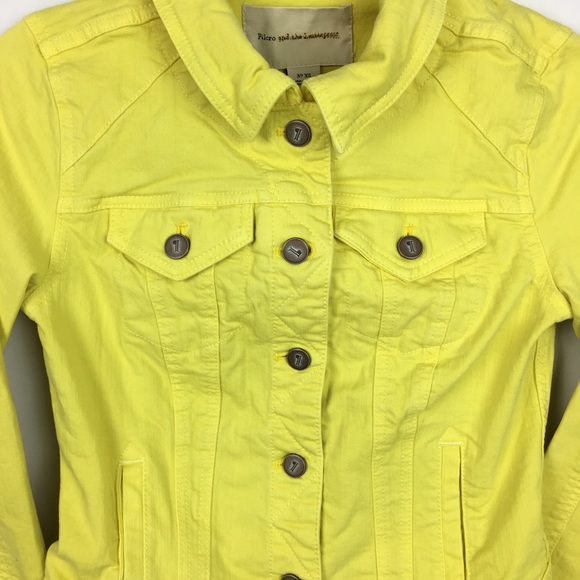 Yellow Pilcro and the Letterpress XS Denim Jacket - Picture 3 of 8